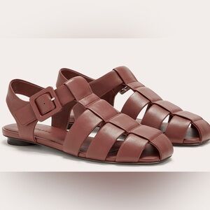 Everlane The Day Fisherman Sandal (Rum, 7.5)